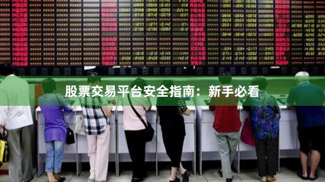 股票交易平台安全指南：新手必看